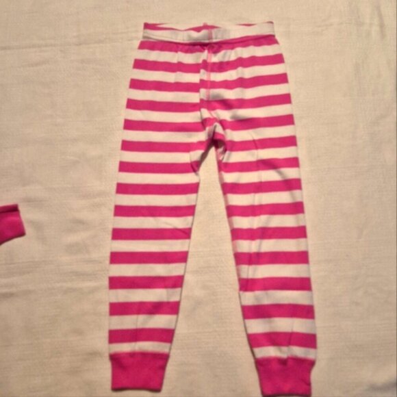 Hanna Andersson girls size 100 or 4 pink and white stripe, vguc have minor fade - Picture 4 of 7